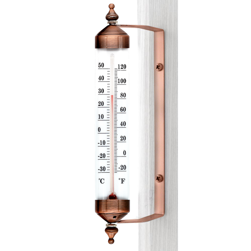 MetalL Garden thermometer 