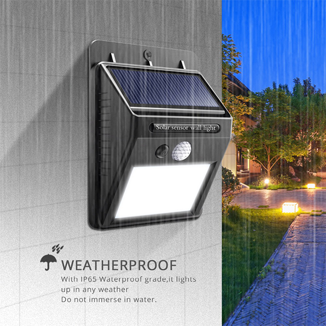 SOLAR SENSOR WALL LIGHT