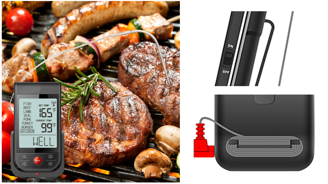 Wireless Grill thermometer & Timer Shuanghe Electron