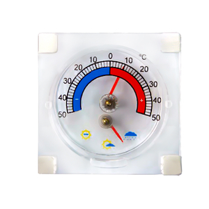 IN/OUT DOOR Bimetal Thermometer & Hygrometer