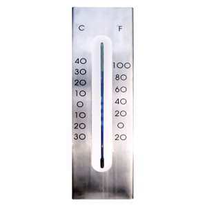 Indoor And Outdoor Metal Thermometer