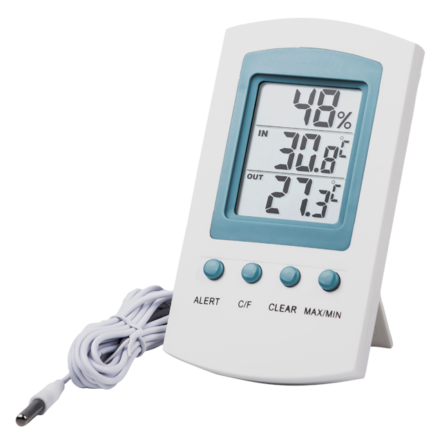 Indoor/outdoor Digital Thermometer And Hygrometer