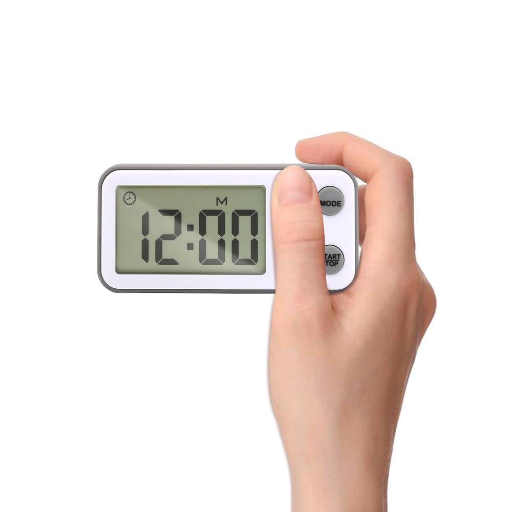 Digital Kitchen Cooking Timer with Large Screen, Loud Alarm, Magnetic Backing, Table Standing, Wall Hanging Hole