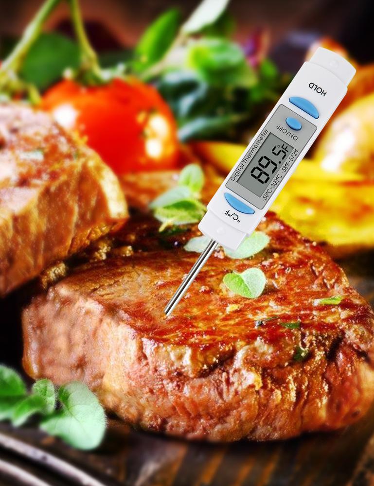 Digital Instant Read Cooking thermometer for Kitchen BBQ Grill Smoker